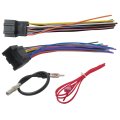 Radio Wiring Harness W Antenna Adapter Fit For 2007-2014 Sierra 1500 