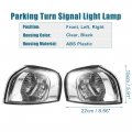 X Autohaux Pair Clear Turn Signal Light Lamp Front Left Right Side Corner For Volvo S80 1999-2006
