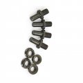 Bodywork Kits M10x1 2 Motorcycle Sprocket Screw Bolts For Cg125 Metal Rear Driven Parts Color 4pcs Dark Green