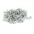 Aexit 28mm X Shelf Brackets Supports 14mm Flat Corner Brace Straight Mending Repair Plates 50pcs