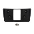 Front License Plate Bracket For Cadillac Xts 2013 2014 2015 2016 2017 Textured Black Plastic Replaces Gm1068171 And 22936002 