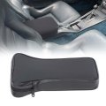 Center Armrest Pad Console For Chevy Corvette 1967-1982 Smooth Black Pvc 