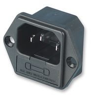 Multicomp Jr-101-1f Fused Iec Power Connector Plug 6 3a 1 Piece