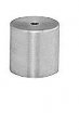 Brushed Stainless Steel Standoff Base 2 In Diameter By Long S0b22bs For Glass Granite And Marble Cabinetry Mounting 
