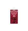 Officially Licensed Indiana Hoosiers Acrylic Keychain Ncaa Team Graphics Key Holder Accessories For Car Keys Luggage And Bags 