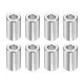 8pcs Aluminum Spacer 1 2 Od X 4 Id 13 16 Length Screw Standoff Bushing Plain Finish Unthreaded Round Metal For Screws Bolts And 