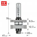 Trend Professional Tongue And Groove Set Router Cutter Bit 1 2 Inch Shank-5 8 Diameter 1 4 Cut Length 337x1 2tc