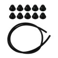 10x Fuel Tank Bushing Grommet 1 Line For Husqvarna 580457501 Replaces 503735801 