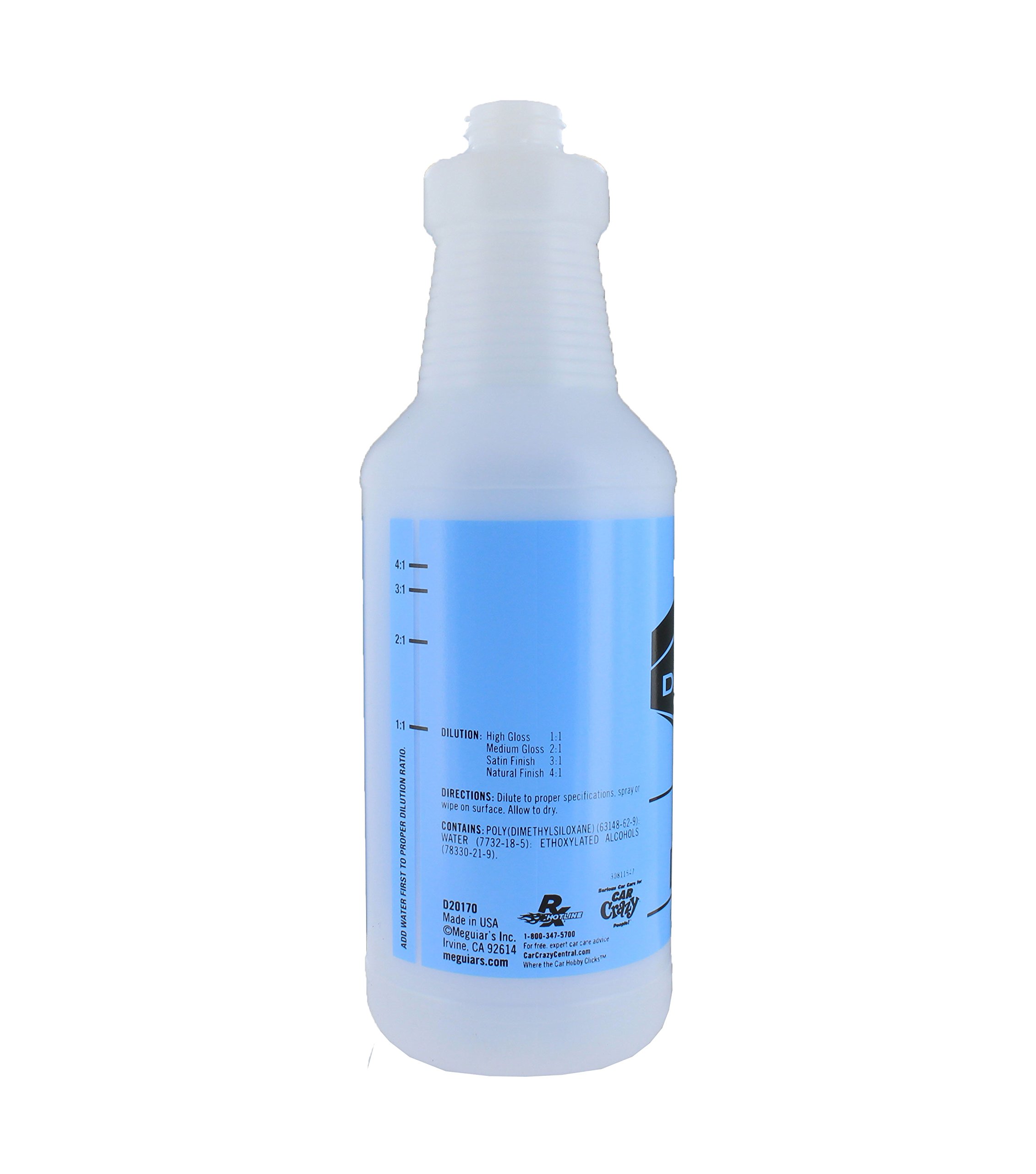 Meguiar S D20170 Hyper-dressing Bottle 32 Oz Capacity