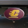 Central Michigan University Logo Oval Tow Hitch Cover Trailer Plug Insert 2