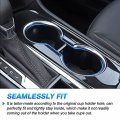 Autorder Custom Fit For Center Console Cup Holder Inserts Chevy Chevrolet Equinox 2018 2019 2020 2021 2022 Accessories Water