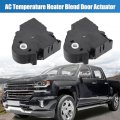 Uxcell 2pcs Hvac Air Door Actuator Heater Blend For Chevy Silverado Tahoe Suburban Gmc Envoy Sierra Yukon Cadillac Buick Ac No