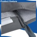 Cloth Front Driver Side Bottom And Top Lean Back Seat Cover Gray For F250 F350 F450 F550 Xl Xlt 2011 2016 Not F150