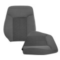 Cloth Front Driver Side Bottom And Top Lean Back Seat Cover Gray Replacement For F250 F350 F450 F550 Xl Xlt 2011-2016 Not F150 