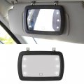 X Autohaux Car Sun Visor Mirror Clip On Vanity Makeup Shading Cosmetic With Touch Screen Led Lights
