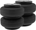 Vixen Air 1 2 Npt Single Port Heavy Duty Suspension Spring Air Bag Dual Pack Vxd3800dp 