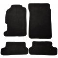 Floor Mats For 1997-2001 Honda Prelude 2dr Factory Fitment Car Front Rear Nylon By Ikon Motorsports 1998 1999 2000 