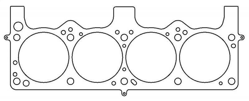 Cylinder Head Gasket For Small Block Mopar 4 080 In Bore 0 051 Compression Thickness Multi Layered Steel C5622-051