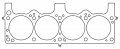 Cylinder Head Gasket For Small Block Mopar 4 080 In Bore 0 051 Compression Thickness Multi Layered Steel C5622-051