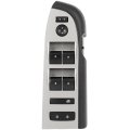 Master Power Window Switch With Black Bezel Front Left Driver Side For Chevrolet Silverado Gmc Sierra 1500 2500 3500 Hd Hhr 