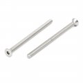 Uxcell M3x50mm 304 Stainless Steel Flat Head Hex Socket Screws Fasteners Din7991 60pcs