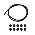 Fuel Tank Line With 10pcs Bushings For Husqvarna 580457501 503735801 And Stihl Fs62 Fs66 Fs75 Fs81 Fs86 Fs88 Fs106 Fs108 Bg72 