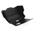 Motorcycle Engine Guard Skid Plate Belly Pan Protection Aluminium Black Fits For Honda Crf300l 2021-2022 Crf300 Rally