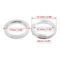 Car Hub Centric Rings Wheel Bore Center 73 1 To 57 1mm 4pcs Aluminium Alloy