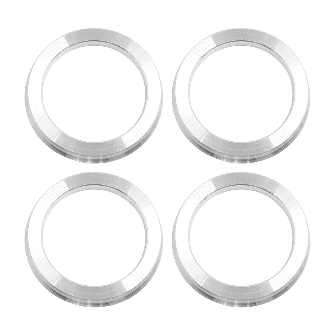 Car Hub Centric Rings Wheel Bore Center 73 1 To 57 1mm 4pcs Aluminium Alloy