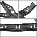 Auto Dynasty Ho1042105 Front Upper Bumper Cover Support Bracket Compatible With Honda Civic 2012-2015 Driver Left Side Polished