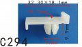 Autobahn88 Door Panel Clip Compatible With Mazda Oem S08458502 Pack Of 20