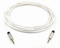 150 Ft Plenum Cl3p 3 5mm Stereo Audio Cable Male To White In Wall Or Ceiling Auxiliary Cord Model 47324-150p