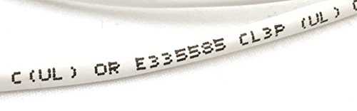 150 Ft Plenum Cl3p 3 5mm Stereo Audio Cable Male To White In Wall Or Ceiling Auxiliary Cord Model 47324-150p