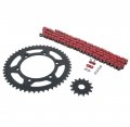Red O Ring Chain Sprocket For Yamaha 1999 Yz400f 2001-02 Wr426f 14 50 114l
