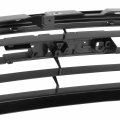 Gm1200475 Factory Style Front Bumper Grill Grille Assembly With Chrome Frame For Gmc Sierra 1500 2003-2007 Matte Black