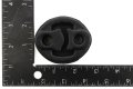 Red Hound Auto 3pc Exhaust Insulators Compatible With Chevrolet Ford Honda Toyota Malibu Escape Accord Civic Camry Corolla And