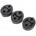 Red Hound Auto 3pc Exhaust Insulators Compatible With Chevrolet Ford Honda Toyota Malibu Escape Accord Civic Camry Corolla And