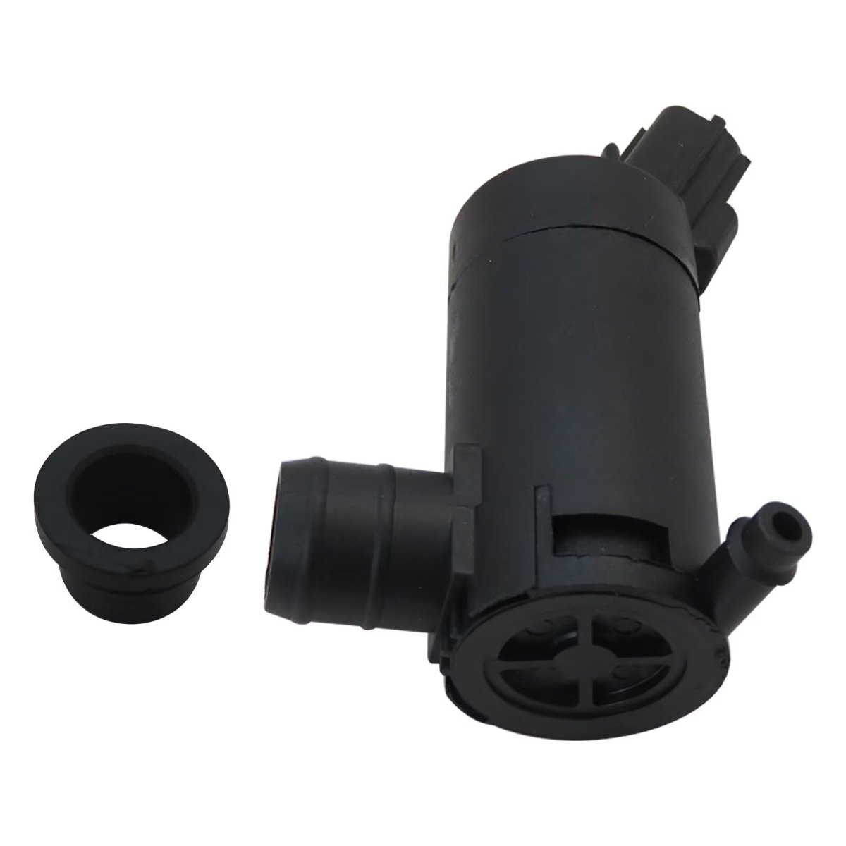 12v Windshield Washer Pump Replacement For Ford 1997-1997 F Super Duty With Rubber Grommet Replaces Wg-315 F6sz-17664-ba