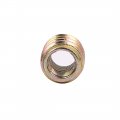 Wood Furniture Fixing M8x16mm Threaded Insert Nut E-nut Bronze Tone 30pcs
