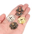 2set Retro Toggle Hasp Latch Vintage Duckbilled Iron Decorative Hardware For Wooden Box Jewelry Cabinet Suitcase 27x28mm Bronze 