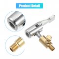 Uxcell Auto Air Chuck Tire Inflator Hose Adapter Locking With Valve Thread For Portable Pump