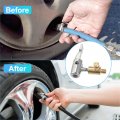Uxcell Auto Air Chuck Tire Inflator Hose Adapter Locking With Valve Thread For Portable Pump