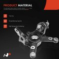 A-premium Front Suspension Steering Knuckle Compatible With Honda Trx500 Series 2005-2014 Trx680fa 2006-2022 Right Passenger