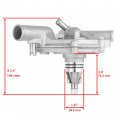 Caltric Water Pump Assembly Compatible With Polaris Ranger Xp 900 2015 2016 2017 2018 2019