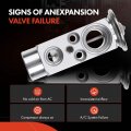 A-premium A C Expansion Valve Compatible With Land Rover Range 1995-2002 Freelander 2002-2006 Volkswagen Eurovan 1992-1995