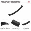 Hecasa Rear Trunk Spoiler Wing Compatible With 2014-2020 Lexus Is200t Is250 Is350 Carbon Fiber Painted Style Abs
