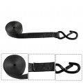 Wflnhb 4 Pcs 15 Ft 2200 Lbs Break Strength Ratchet Straps Heavy Duty Tie Down With Safety Lock S Hooks Cargo For Moving