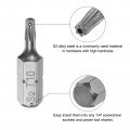 Uxcell Torx Bits 1 4 Inch Hex Shank 25mm Length Magnetic Screwdriver T10 Screw Driver Bit S2 Alloy Steel