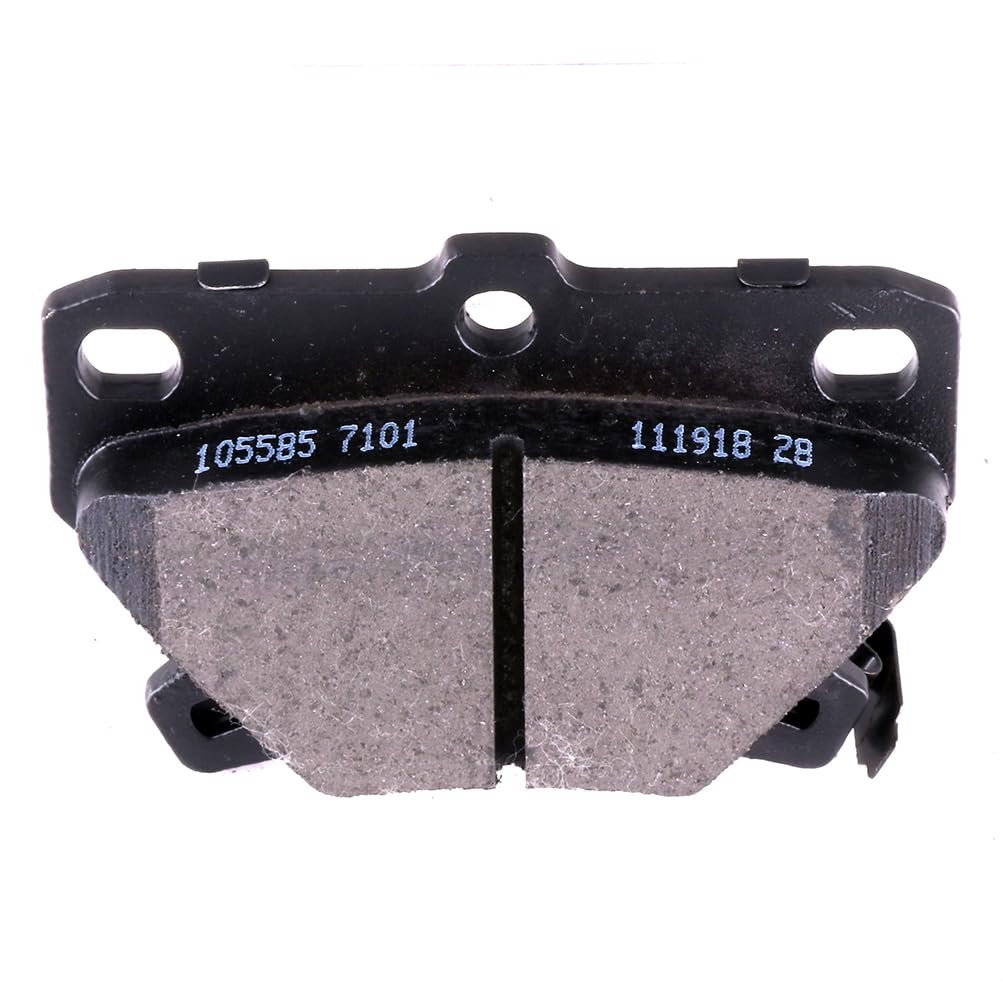 D823 Rear Disc Brake Pad Set For Pontiac Vibe 2003 To 2006yota Celica Gts 2000 2005 Corolla Xrs And Matrix To 2007 Ceramic Pads