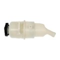 Power Steering Fluid Reservoir For Jeep Wrangler Jk 2018 Plastic Matte Black And White With Cap Replacement 52126151ab 